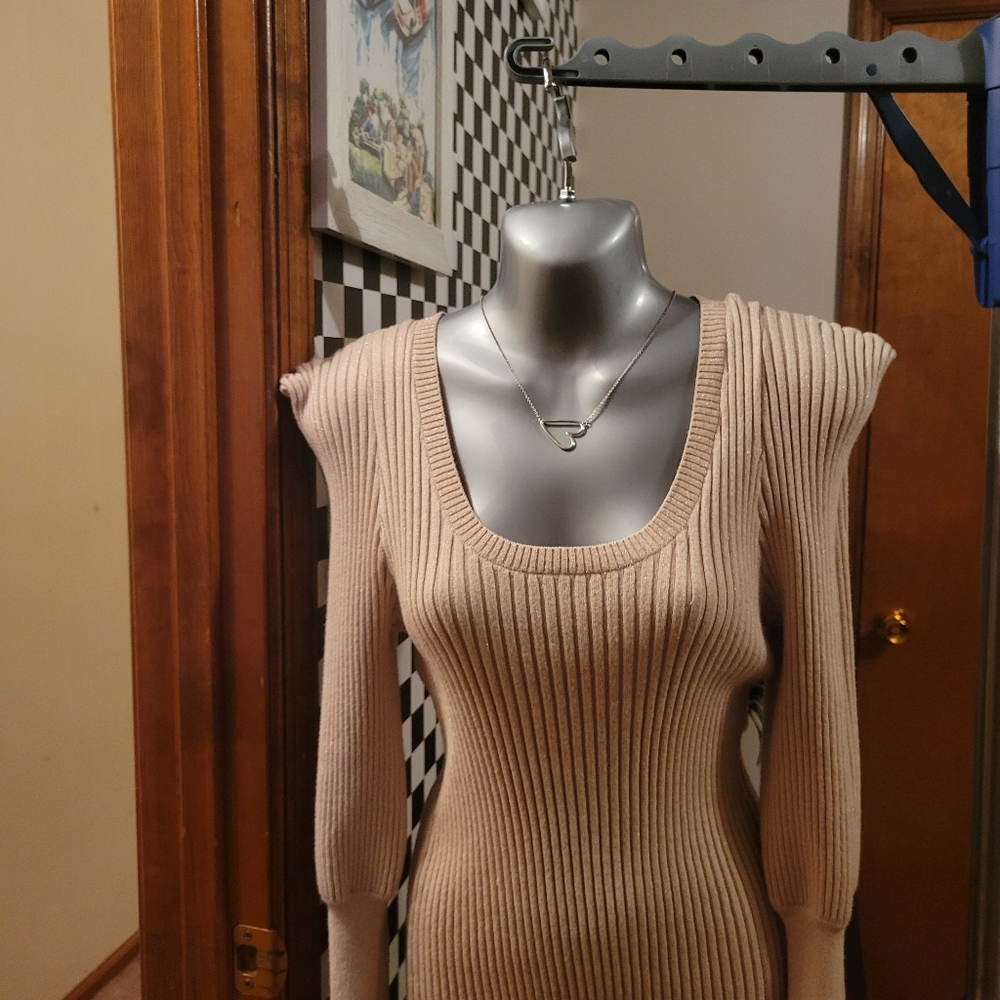 Beige Express Sweater - Picture 2 of 7